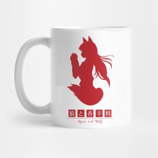 Spice and Wolf Red Mug